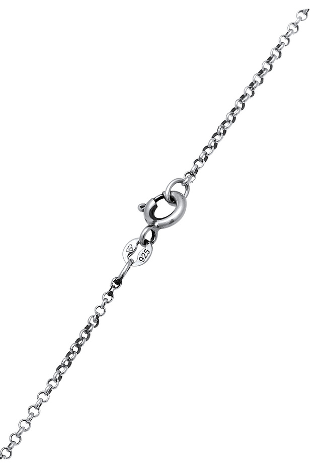 Pánský náhrdelník s přívěskem blesk, oxidovaný, použitý vzhled, trendy, stříbro 925 - 5