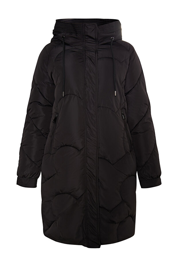 Plus Size Steppmantel - 2