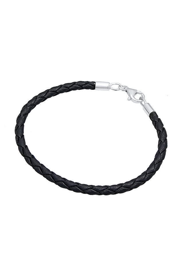 Armband Damen Bead Cool aus Kunstleder in 925 Sterling Silber - 2