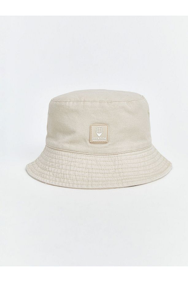 Nakışlı Erkek Bucket Şapka - 1