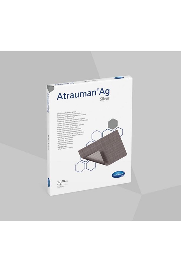 Hartman Atrauman Ag 10x10 Gümüş Içerikli Yara Örtüsü - 1 Adet - 3