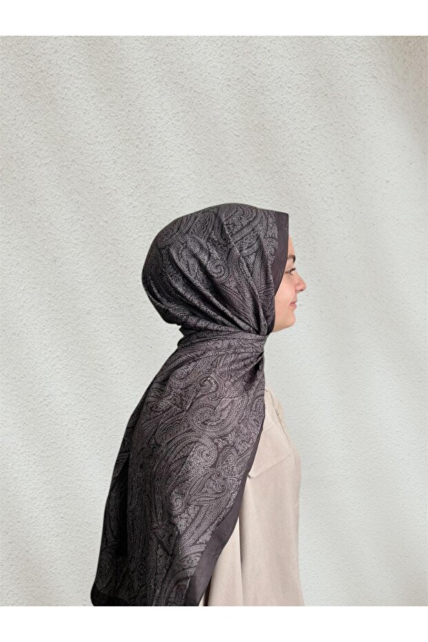 Etnik Desen Bambu Şal - 1