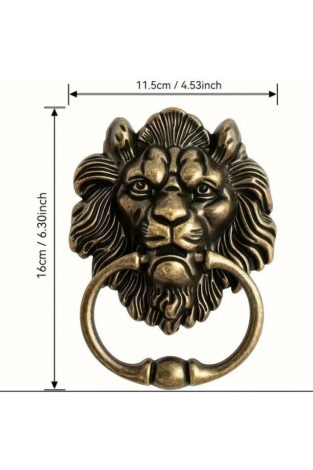 Aslan Başlı Kapı Tokmağı – Güç ve Estetiğin Simgesi - 1