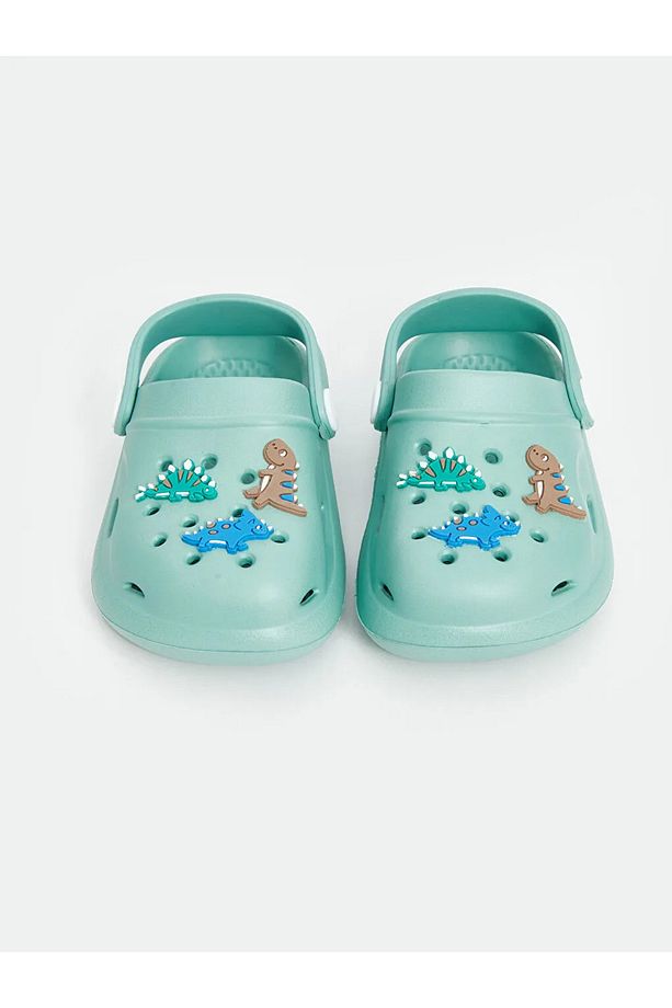 LCW STEPS Yeşil Baskılı Erkek Çocuk Plaj Sandaleti - 3