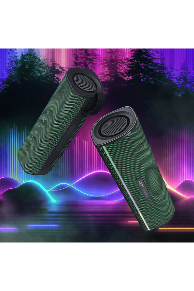 R127 Premium IPX5 RGB Bluetooth Hoparlör - 2