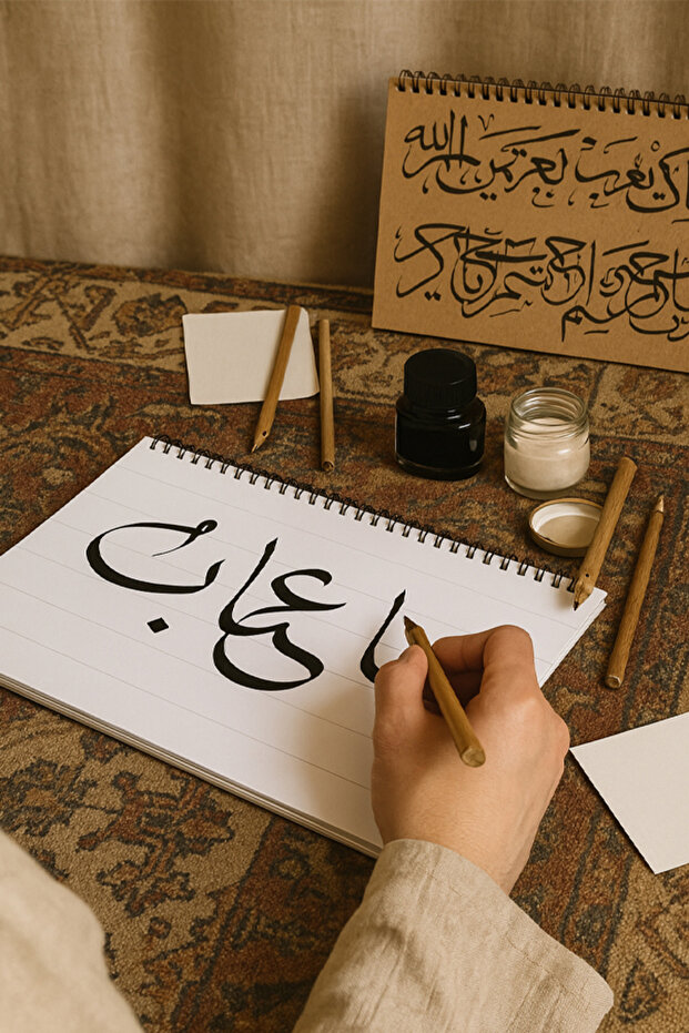 Line Set - Beginner Level - Striped Meşk Notebook Line Starter Set - 2