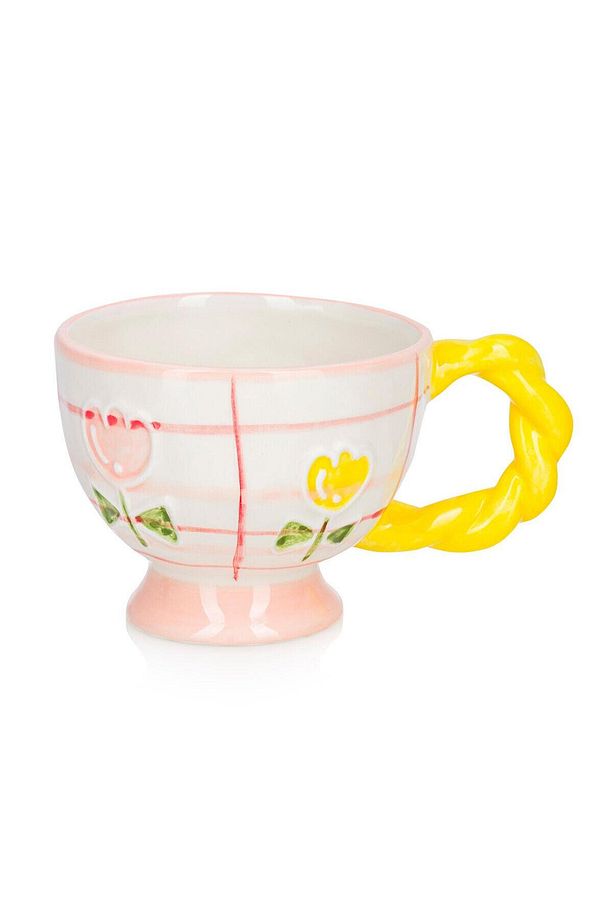 LCW HOME Çiçek Baskılı Porselen Kupa 400 ml (S5) - 5