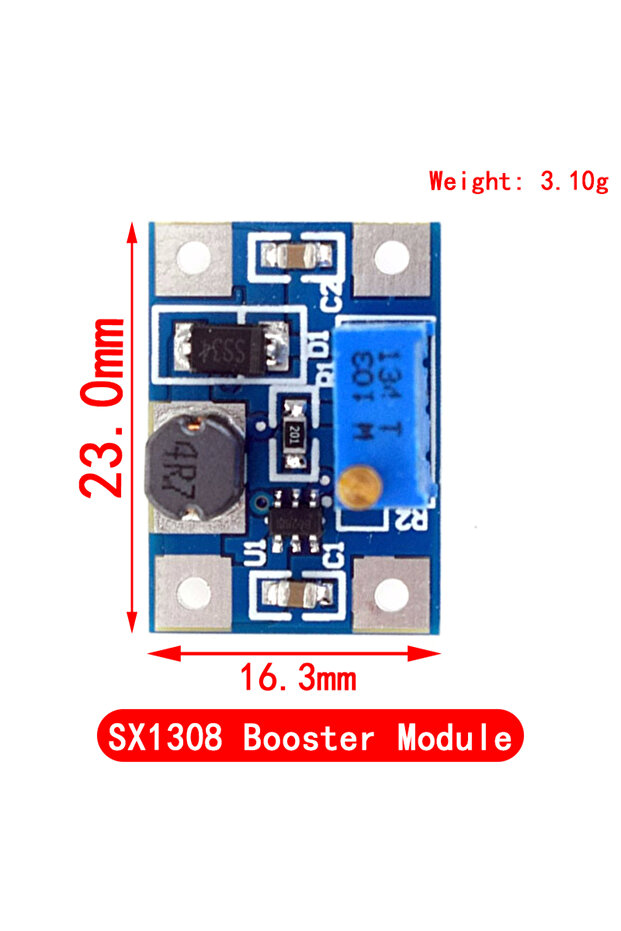 5PCS SX1308 5PCS MT3608 DC-DC Step Up Converter Booster Power Supply Module Boost Step-up Board MAX