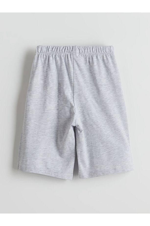 Beli Lastikli Erkek Çocuk Pijama Şort 2'li - 4
