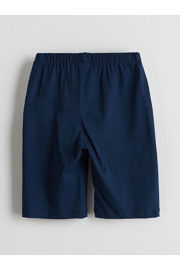 Beli Lastikli Erkek Çocuk Pijama Şort 2'li - 5