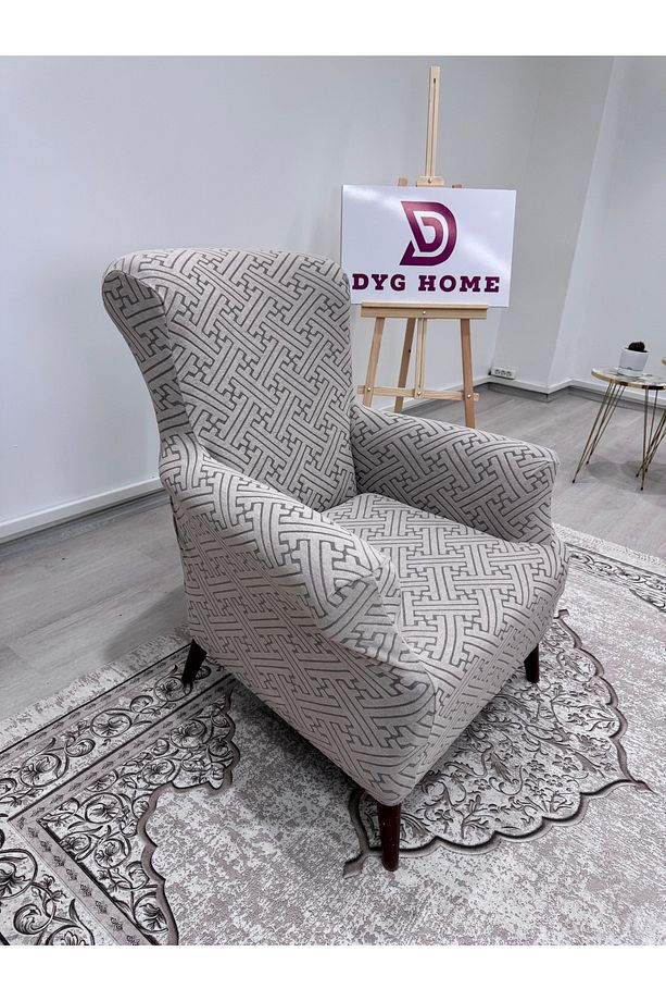 Berjer Örtüsü Berjer Kılıfı Tekli Koltuk Örtüsü Tekli Koltuk Kılıfı Tek Kişilik Örtü Sofa Cover - 6