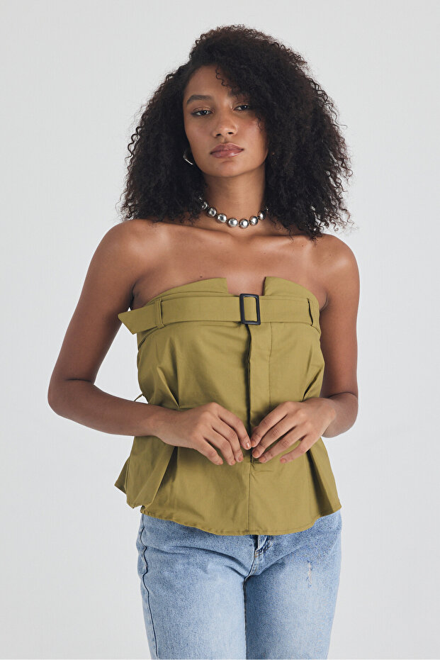 Kadın Kemerli Büstiyer - 5