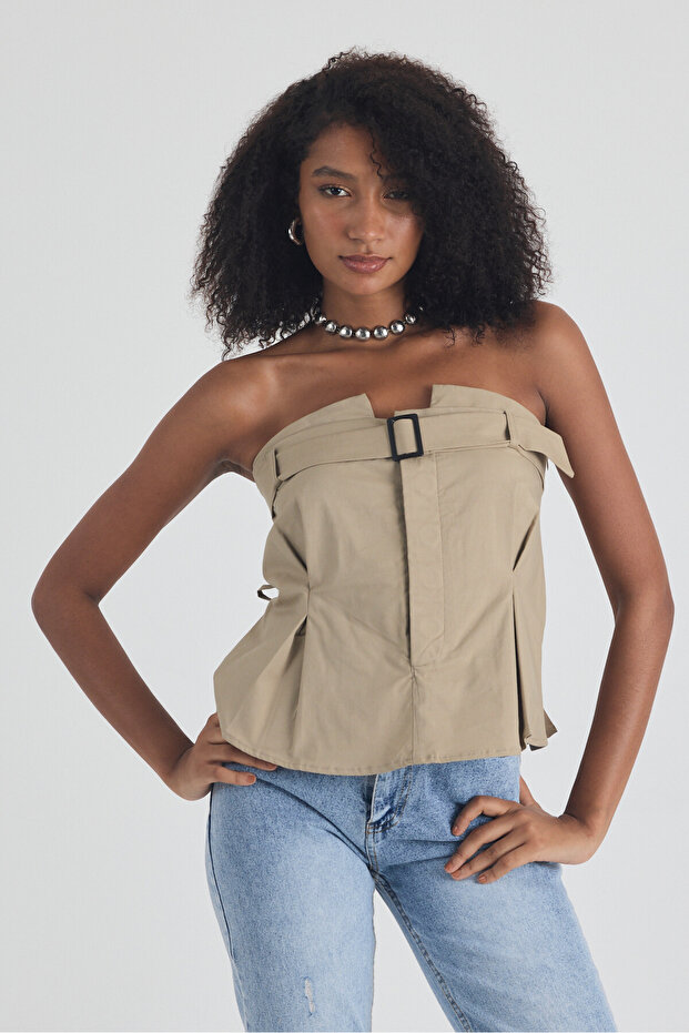 Kadın Kemerli Büstiyer - 4