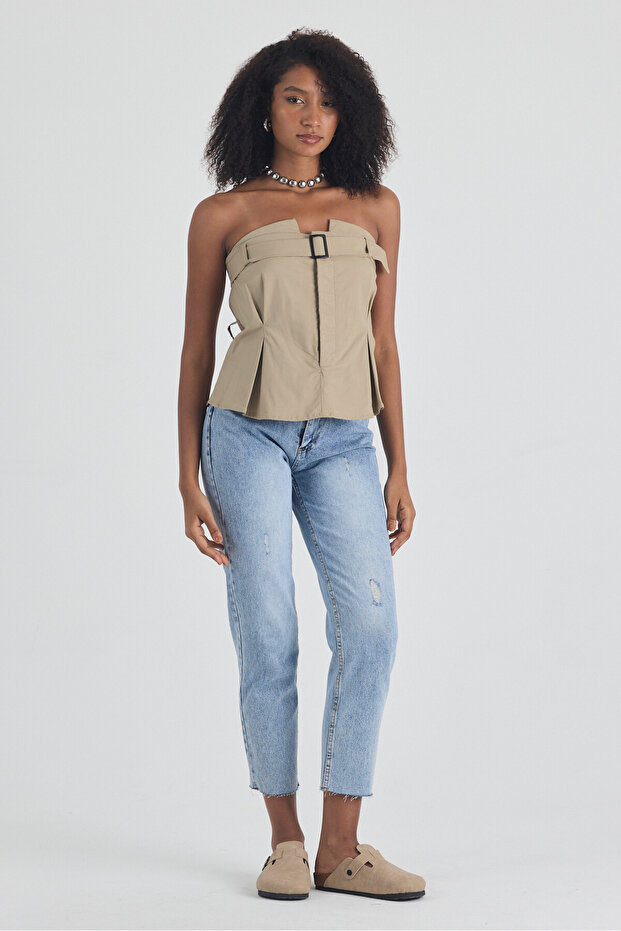 Kadın Kemerli Büstiyer - 2