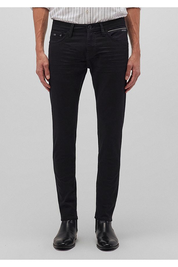 James Black Ziftt Siyah Jean Pantolon 0042421319 - 4