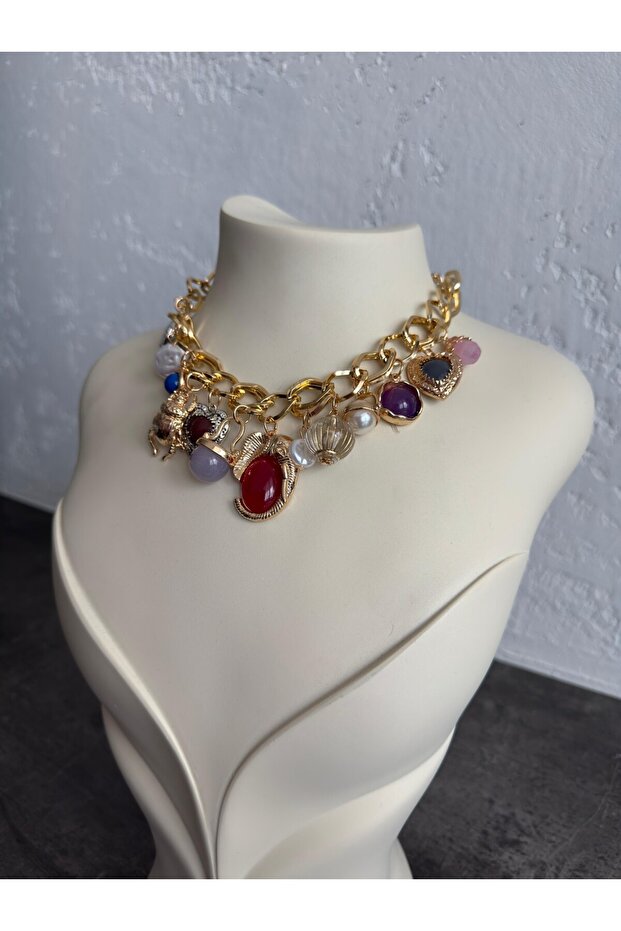 VİNTAGE CHARM KOLYE - 2