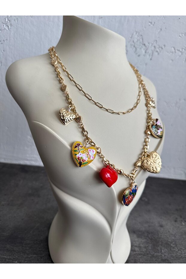 KALPLİ CHARM KOLYE - 3