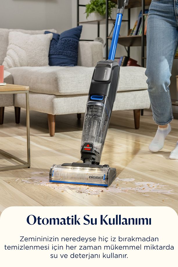 CrossWave OmniFind Islak&Kuru Süpürme ve Silme Makinesi - 8