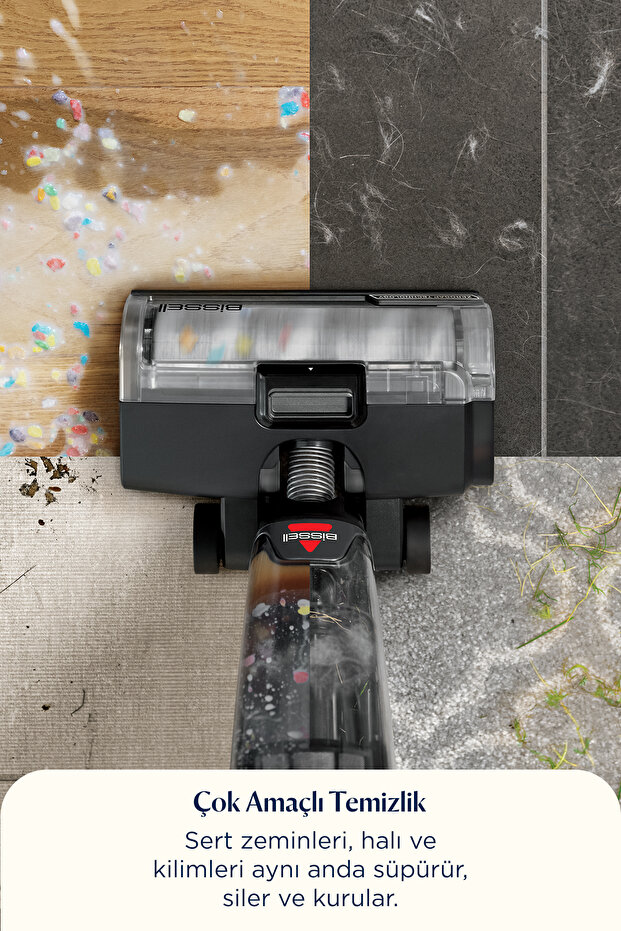 CrossWave OmniForce Edge Pro Islak&Kuru Süpürme ve Silme Makinesi - 4