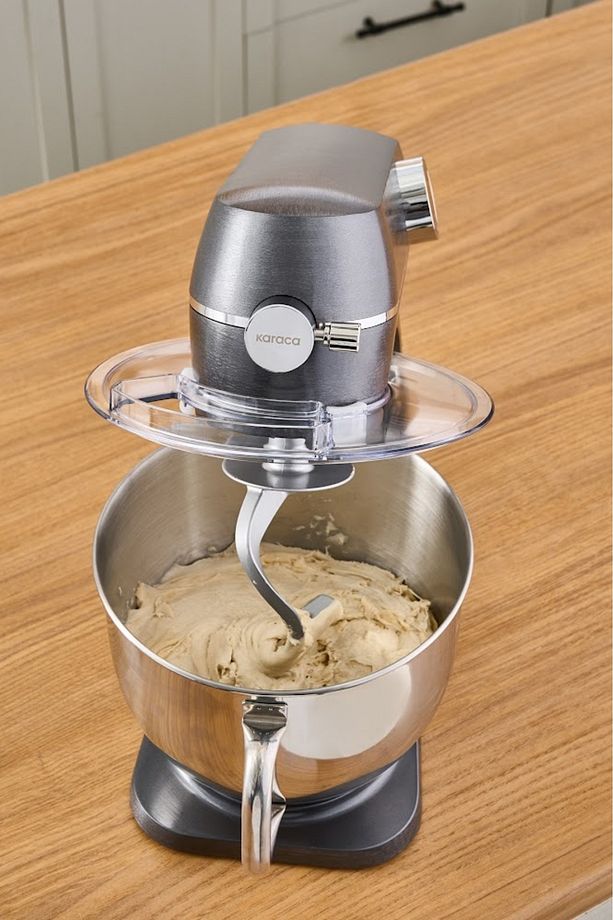 Multichef Artisan Digital Ekran 7 Litre Döküm Stand Mikser Brushed Gun Grey 1800W - 7