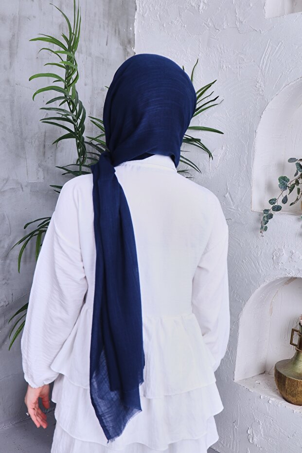 شال بلون سادة ملون ملتهب - 3