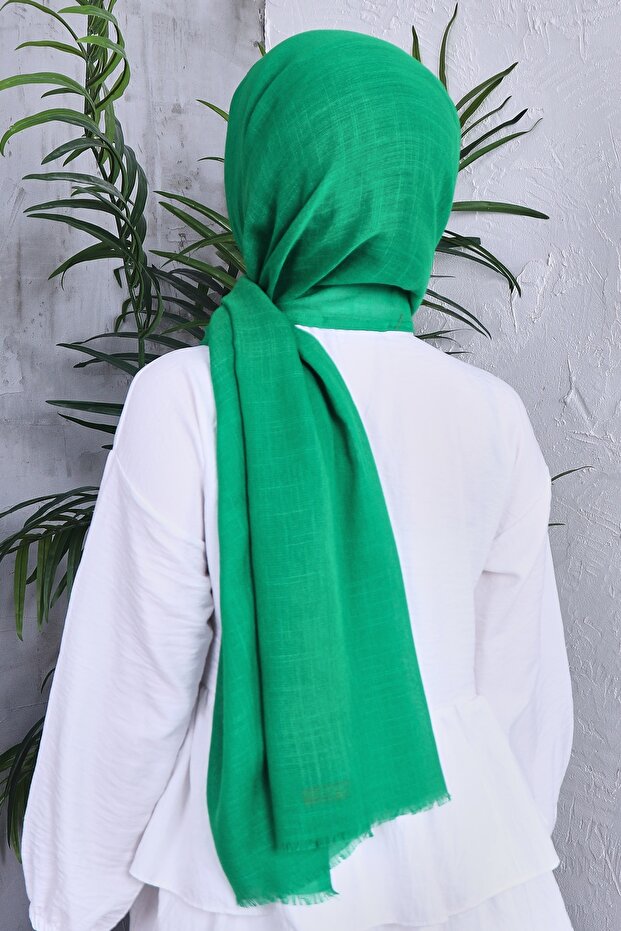 شال بلون سادة ملون ملتهب - 4