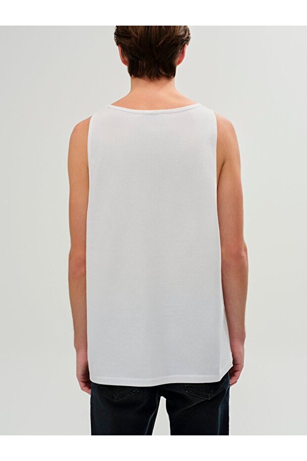 Regular Beyaz T-shırt - 3