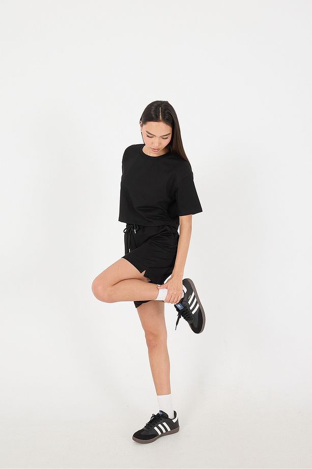 T-shirt Ve Bermuda Şort Takım Tkm4506-asn75 - 4