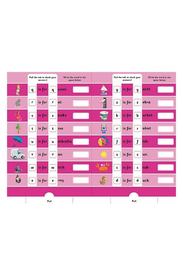 Lets Learn The Alphabet - Pull The Tabs - 4