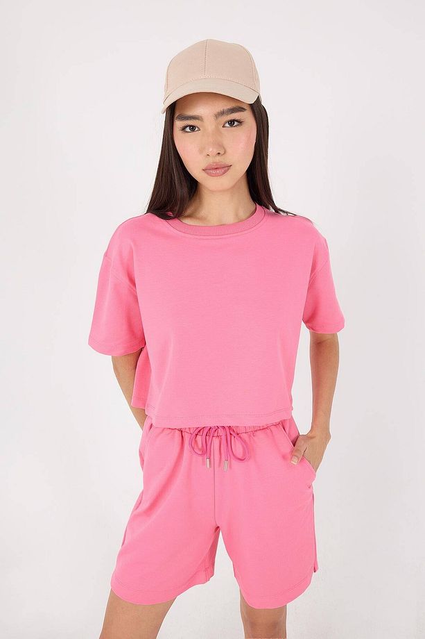 T-shirt Ve Bermuda Şort Takım Tkm4506-asn75 - 4
