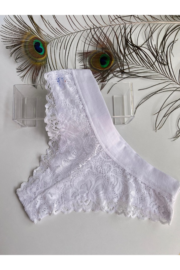 Arkası Dantelli Kadın Kilot - 2