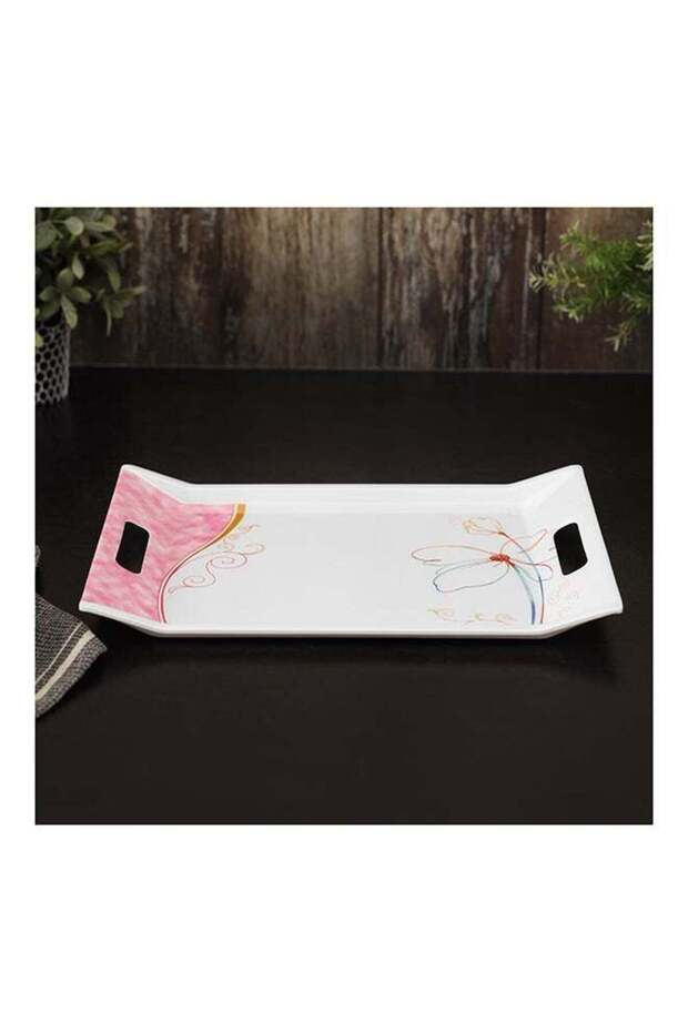 Melamine Tray Assorted Design 38.5X27.3X1.6cm