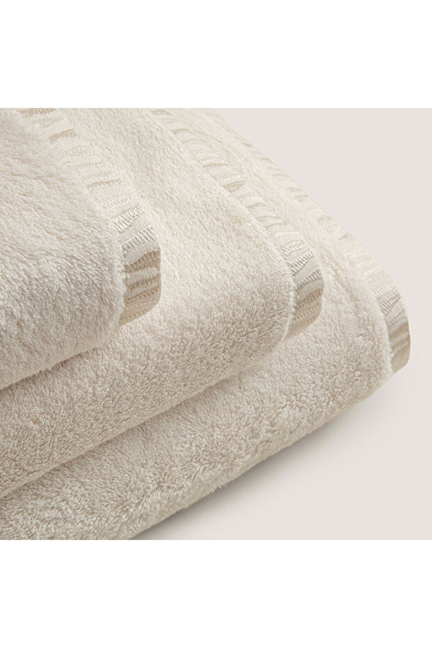 Perla Havlu 85X150 Cm Ekru - 4