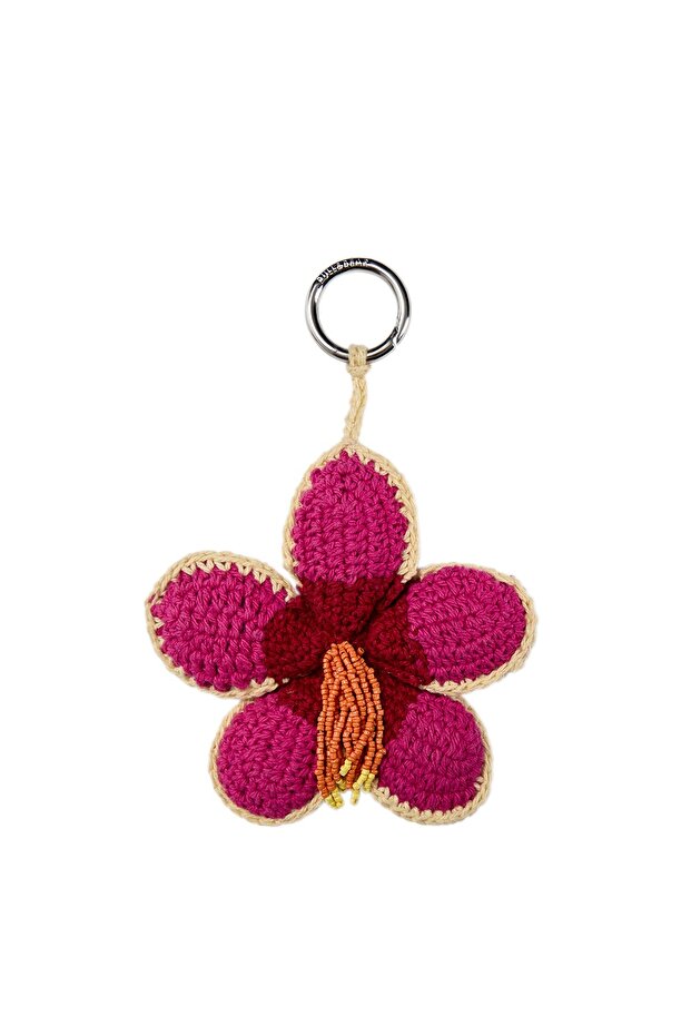 Kroşe Hibiskus Çiçeği Charm - 2