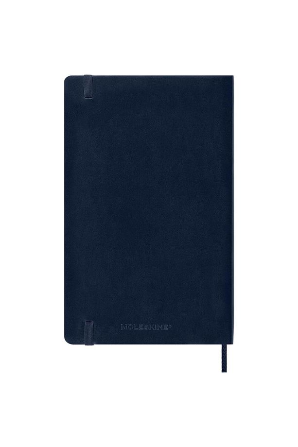 Çizgili Safir Mavi Defter L Boy Soft Kapak - 6