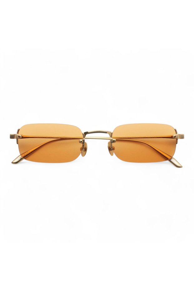 Astro Matte Gold Unisex Sunglasses