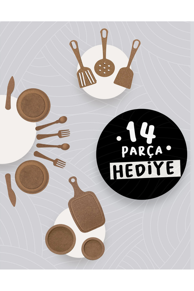 ahşap oyuncak mutfak - 8