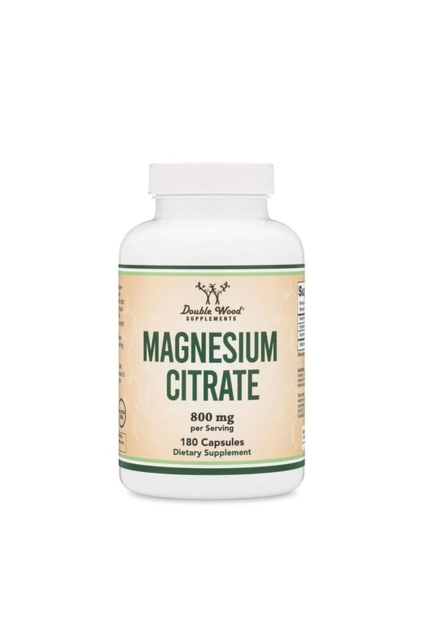 Magnesium Citrate - 400 Mg 180 Capsules