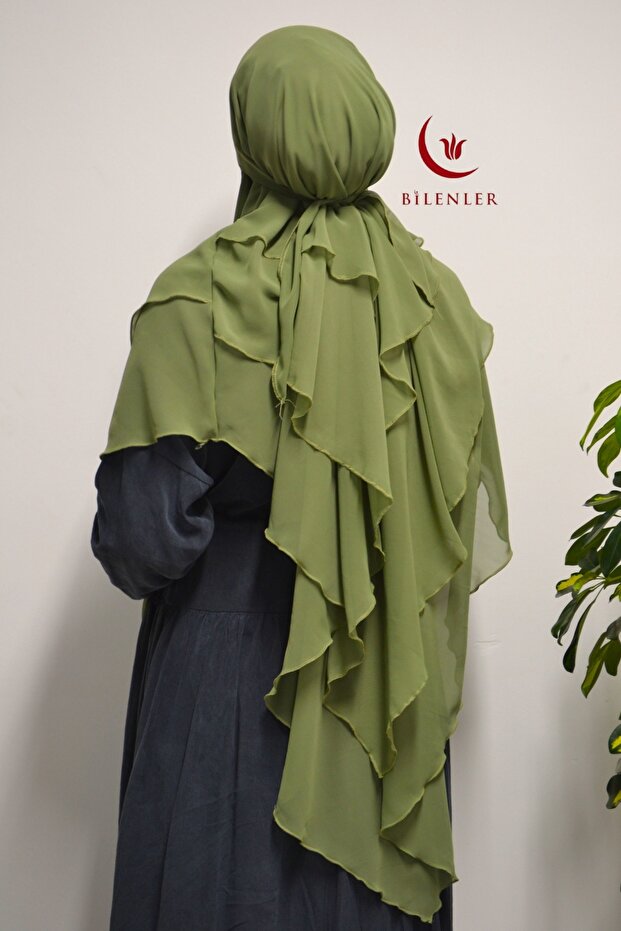 3 Layer Chiffon Soufflé (Practical Shawl) - 2