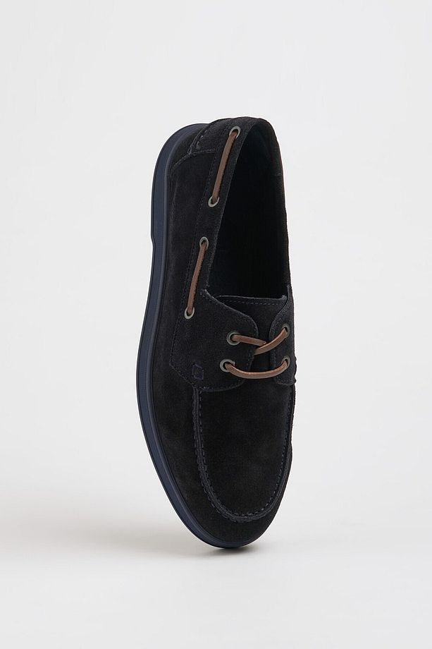 Feliks Model Süet Deri Eva Taban Loafer Ayakkabı - 7