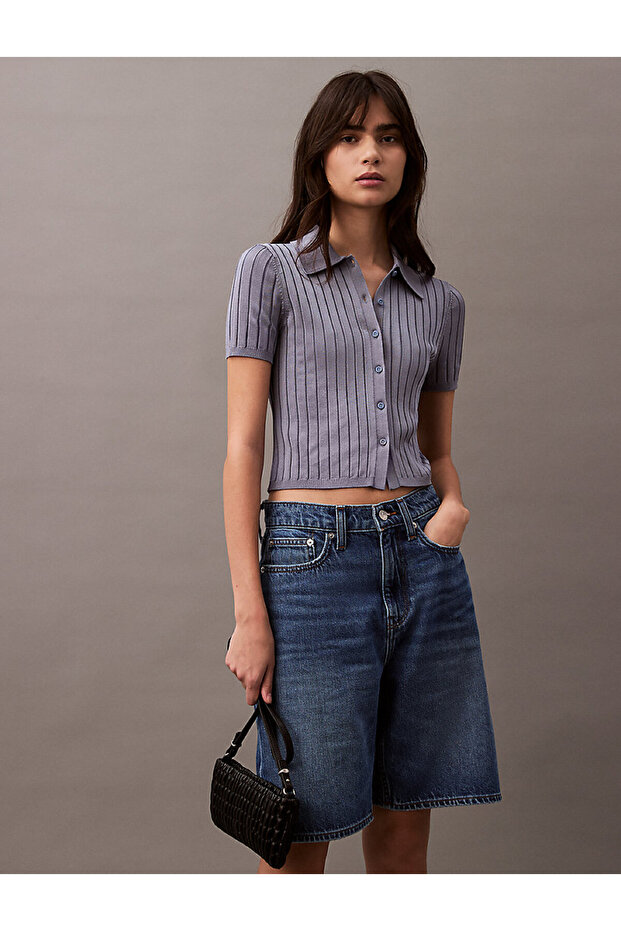 ROUCHED ZIP TOP BAG - 1