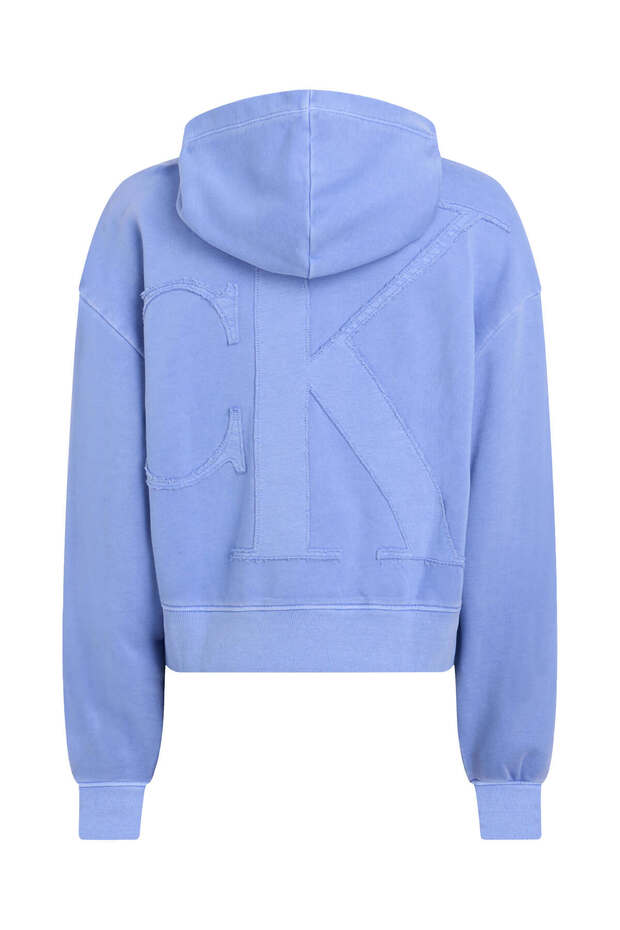 BOLD WASHED CK APPLIQUE ZIP-THRU - 5