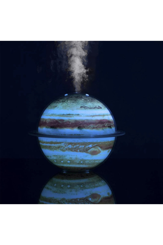 Air Humidifier, With Aromatherapy Diffuser Jupiter Planet Shape, Ambient Lighting - 8