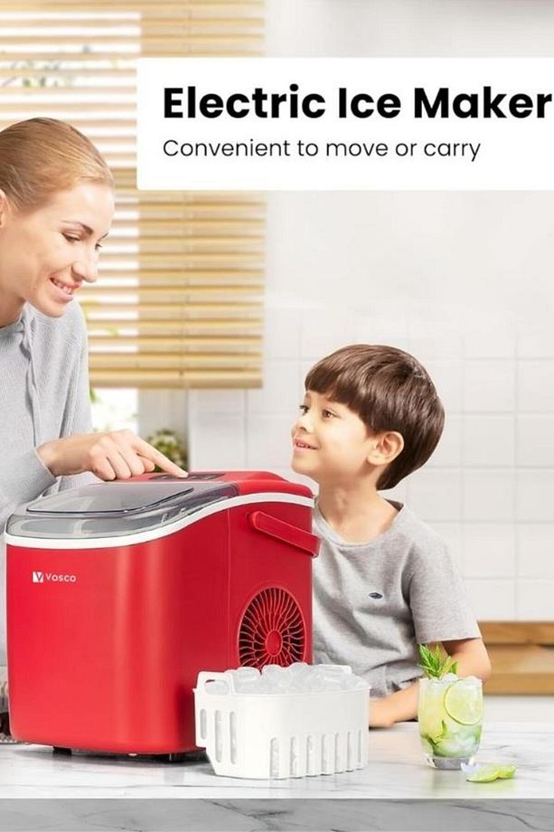 Eko Set Üstü Buz Makinesi 12 Kg Kırmızı - 6