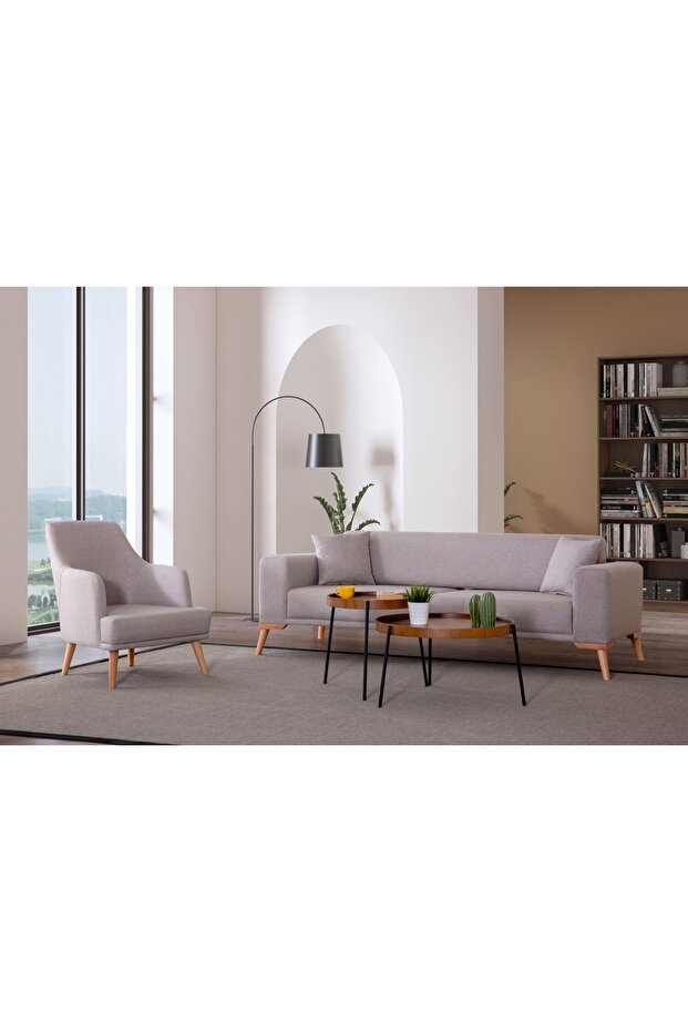 BABİL KANEPE, KREM - 7