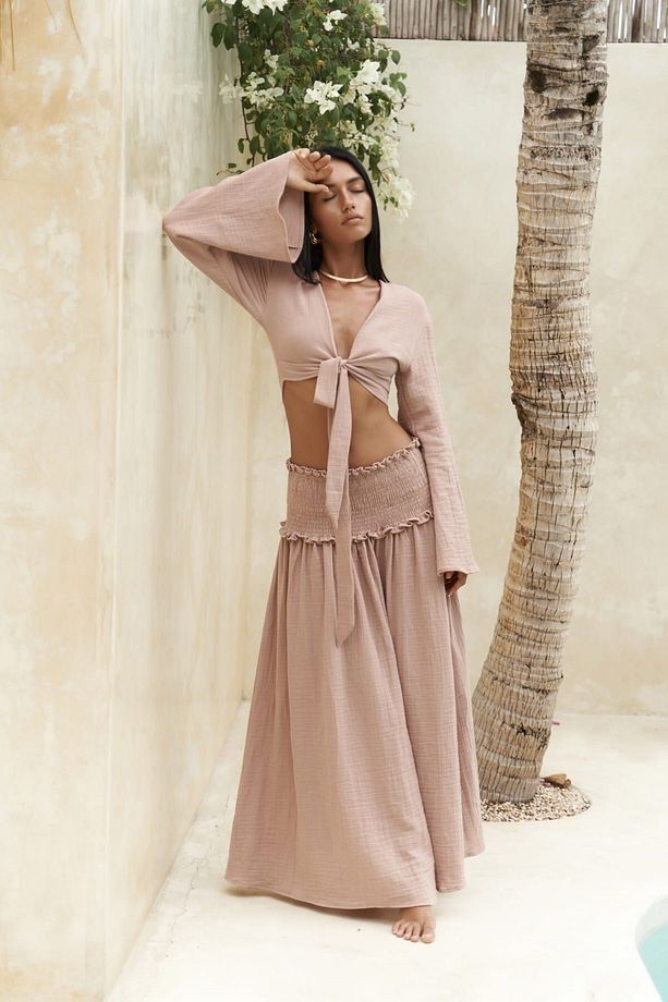 Marshanda Somon Crop Etek Takım - 1