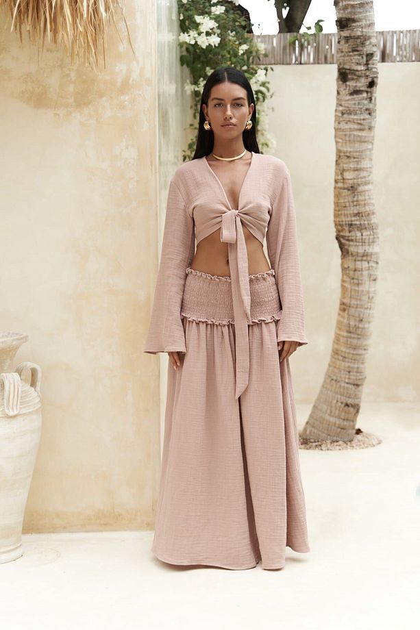 Marshanda Somon Crop Etek Takım - 2
