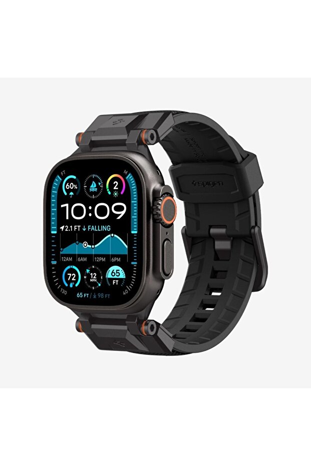 DuraPro Armor for Apple Watch Band for Ultra 2/Ultra/9/8/SE2/7/6/SE/5/4/3/2/1 - Black Edition