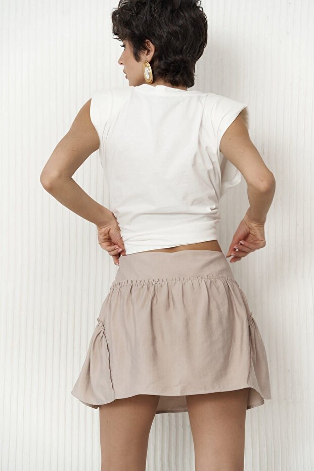 Elettra Vizon Mini Etek - 4