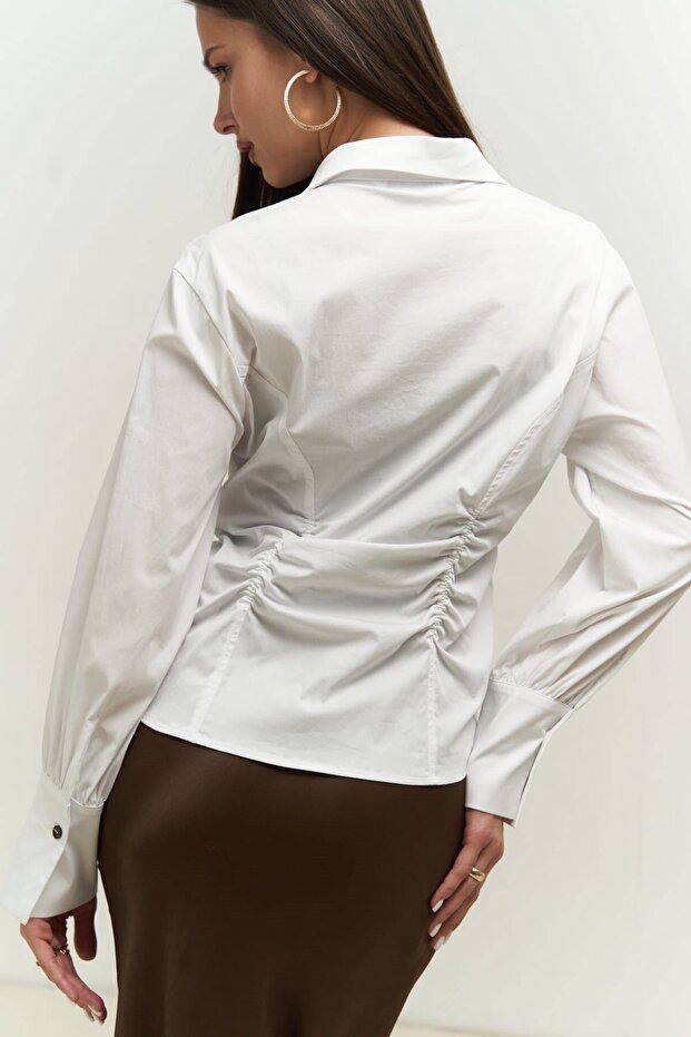 Micky Beyaz Gömlek - 3